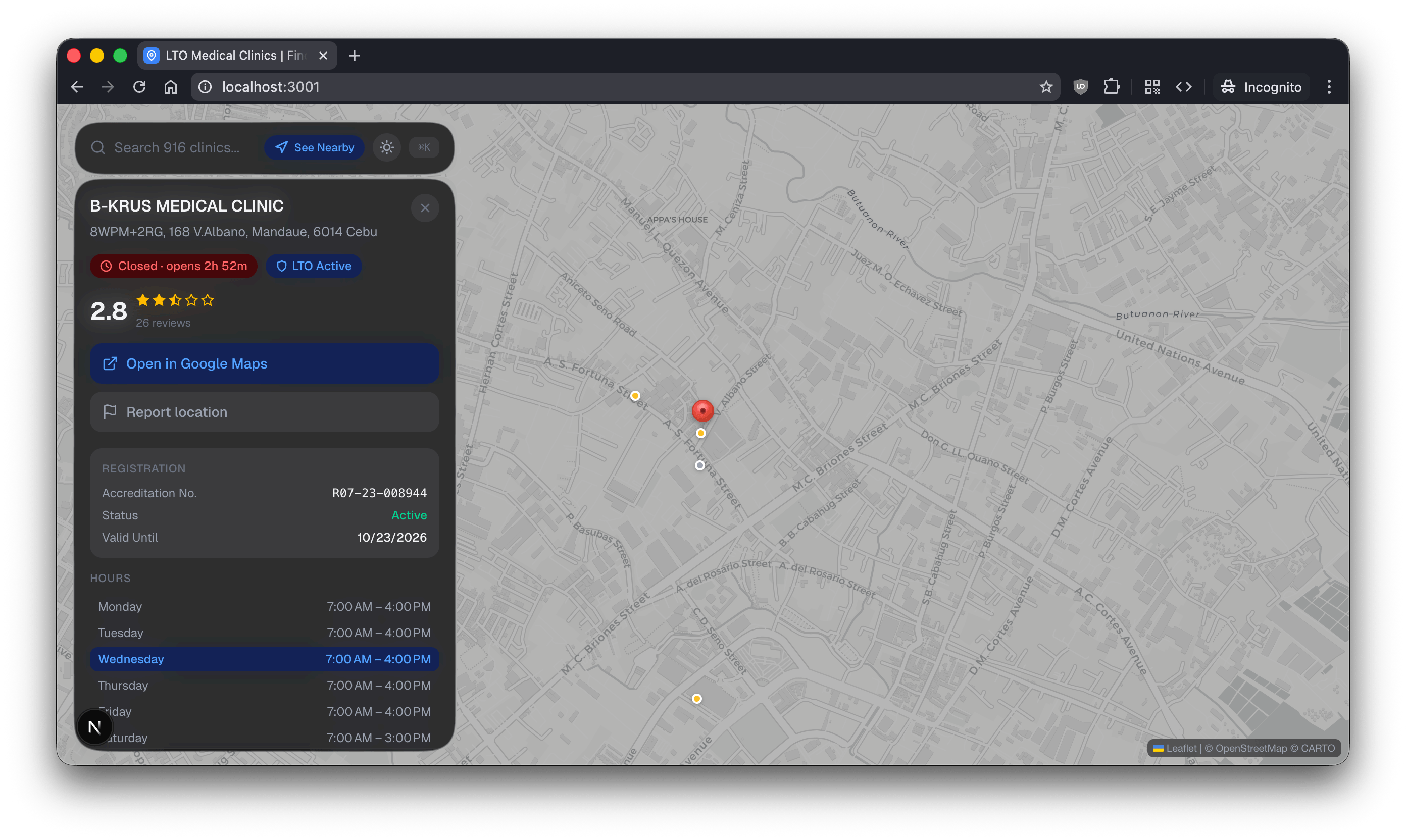 dark mode
