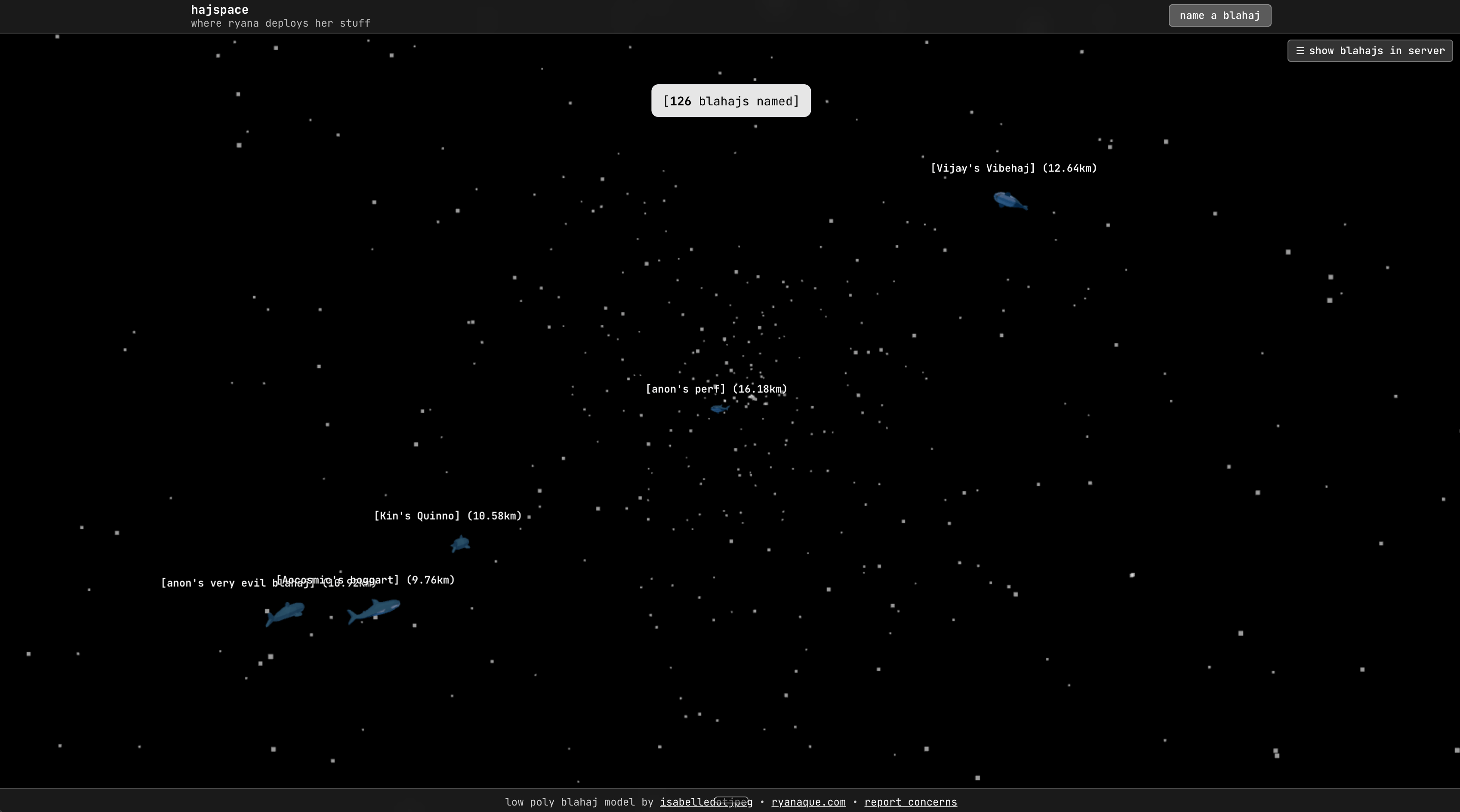 hajspace project screenshot